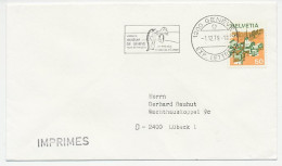 Cover / Postmark Switzerland 1979 Penguin - Museum - Expediciones árticas