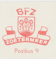 Meter Cover Netherlands 1962 Margarine Factory - Butter - Flowers - Zoetermeer - Alimentation