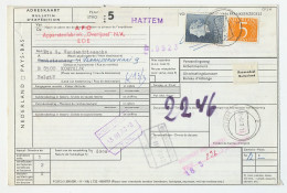 Em. Juliana Pakketkaart Hattem - Belgie 1970 - Non Classificati