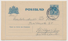 Postblad G. 15 Groningen - Duitsland 1912 - Postal Stationery