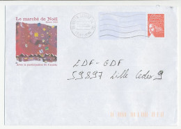Postal Stationery / PAP France 2003 Christams Market - Christmas