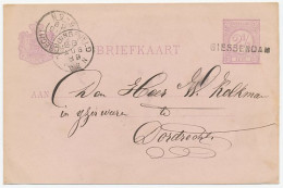 Naamstempel Giessendam 1889 - Brieven En Documenten
