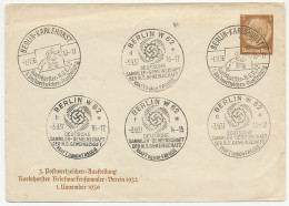 Postal Stationery Germany 1937 Stamp Exhibition Karlshorst 1937 - Horse Jumping - Andere & Zonder Classificatie