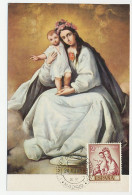 Maximum Card Spain 1962 Madonna And Child - Other & Unclassified