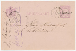 Naamstempel Hensbroek 1887 - Brieven En Documenten