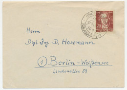Cover / Postmark Germany 1949 Johann Wolfgang - Goethe - Writer - Escritores