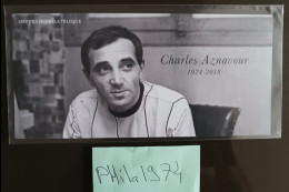 France 2024 PARIS PHILEX Souvenir Philatélique Charles Aznavour 1924-2018 - Foglietti Commemorativi