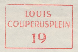 Meter Cover Netherlands 1956 Louis Couperus - Writer - Schriftsteller
