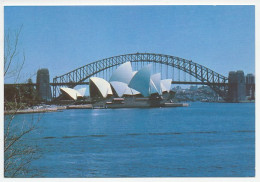 Postal Stationery Australia Opera House Sydney - Harbour Bridge - Musica