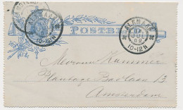 Postblad G. 5 X Alkmaar - Amsterdam 1902 - Postal Stationery