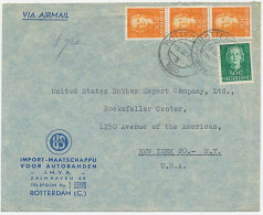Em. En Face Rotterdam - USA 1950 - Non Classés