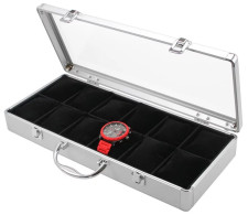 Safe Design Alu-Koffer Für 12 Uhren Nr. 262 Neu ( - Materiali