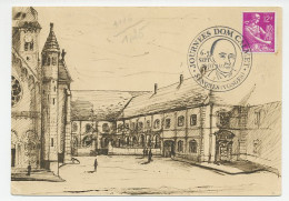 Postcard / Postmark France 1958 Dom Augustin Calmet - Monk - Autres & Non Classés