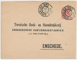 Envelop G. 8 Particulier Bedrukt Enschede 1902 - Postal Stationery