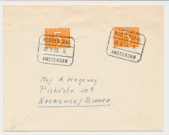 Treinblokstempel : Roosendaal - Amsterdam G 1955 - Unclassified