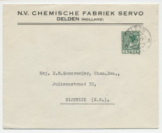 Firma Envelop ( Met Inhoud ) Delden 1938 - Chemische Fabriek  - Ohne Zuordnung
