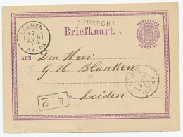 Naamstempel Mijdrecht 1874 - Brieven En Documenten