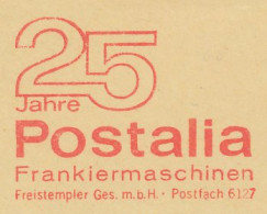 Meter Cut Germany 1963 Postalia - Machine Labels [ATM]