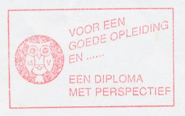 Meter Top Cut Netherlands 1998 - Neopost RN 7637 Bird - Owl  - Other & Unclassified