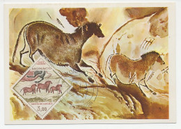 Maximum Card Monaco 1970 The Caves Of Lascaux / Horse - Prehistorie