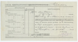 Haarlem 1918 - Kwitantie Rijkstelefoon  - Unclassified