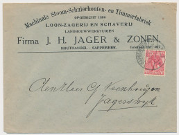 Firma Envelop Sappemeer 1921 Timmerfabriek - Landbouwwerktuigen - Ohne Zuordnung