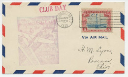 Cover / Postmark USA 1930 Cincinnati Aircraft Show - Flugzeuge