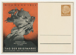 Postal Stationery Germany 1938 Universal Postal Union - UPU (Universal Postal Union)