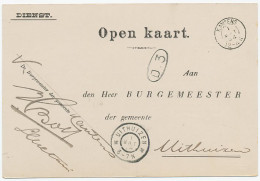 Kleinrondstempel Kantens 1904 - Unclassified
