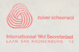 Meter Cover Netherlands 1974 Pure Virgin Wool - International Wool Secretariat - Amstelveen - Textil