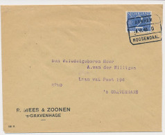 Treinblokstempel : Arnhem - Roosendaal G 1949 - Unclassified