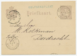 Naamstempel Ooltgensplaat 1881 - Covers & Documents