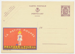 Publibel - Postal Stationery Belgium 1948 Knitting Wool - Tessili