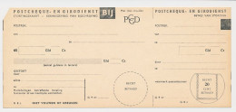 Girostortingskaart G.11 - Postcheque En Girodienst - Entiers Postaux