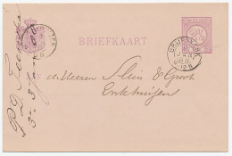 Kleinrondstempel Grijpskerk 1888 - Ohne Zuordnung