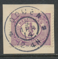 Grootrondstempel Ooijen 1914 - Poststempels/ Marcofilie