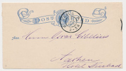 Postblad G. 2 B Vaals - Aachen Duitsland 1906 - Entiers Postaux