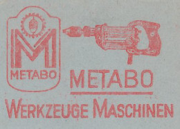 Meter Cut Germany / Deutsches Reich 1939 Drilling Machine - Metabo - Other & Unclassified