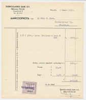 Beursbelasting 1.50 GLD. De 19.. - Rijswijk 1955 - Steuermarken