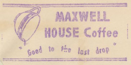 Meter Cut USA 1950 Coffee Cup - Maxwell - Andere & Zonder Classificatie