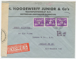 Em. Duif Expresse Amsterdam - Duitsland 1942 - Ohne Zuordnung
