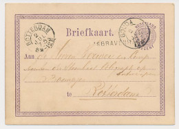 Stationspoststempel S Gravenhage - Gouda - Rotterdam 1875 - Brieven En Documenten