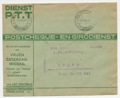Machinestempel Postgiro Kantoor Den Haag 1943 - Unclassified