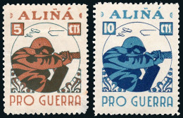 Lérida - Guerra Civil - Em. Local Republicana - Aliñá - Allepuz * 1/2 - "Pro Guerra" - Republikanische Ausgaben