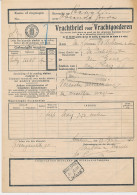 Vrachtbrief N.S. Amsterdam - Maarn - Amsterdam 1930 - Unclassified