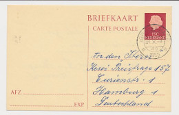 Briefkaart G. 317 Den Haag - Hamburg Duitsland 1956 - Postwaardestukken