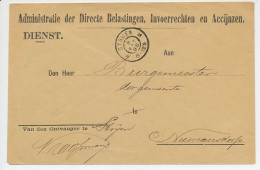 Dienst Strijen - Numansdorp 1898 - Directe Belasting - Accijnzen - Ohne Zuordnung