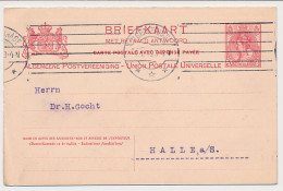 Briefkaart G. 72 Z-2 Den Haag - Duitsland 1909 - Ganzsachen