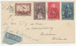 Airmail Cover / Postmark Belgium 1930 World Exhibition Liege / Luik  - Avions