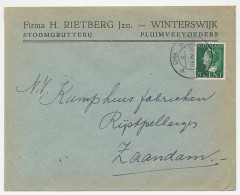 Firma Envelop Winterswijk 1940 - Stoomgrutterij / Pluimvee - Ohne Zuordnung